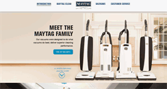 Desktop Screenshot of maytagvacuums.com